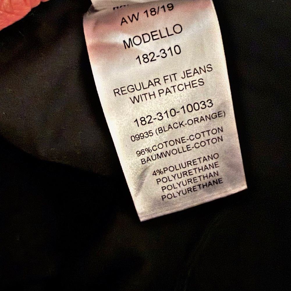 Authentic Raf Simons 18 AW Drugs Denim - Picture 5 of 6